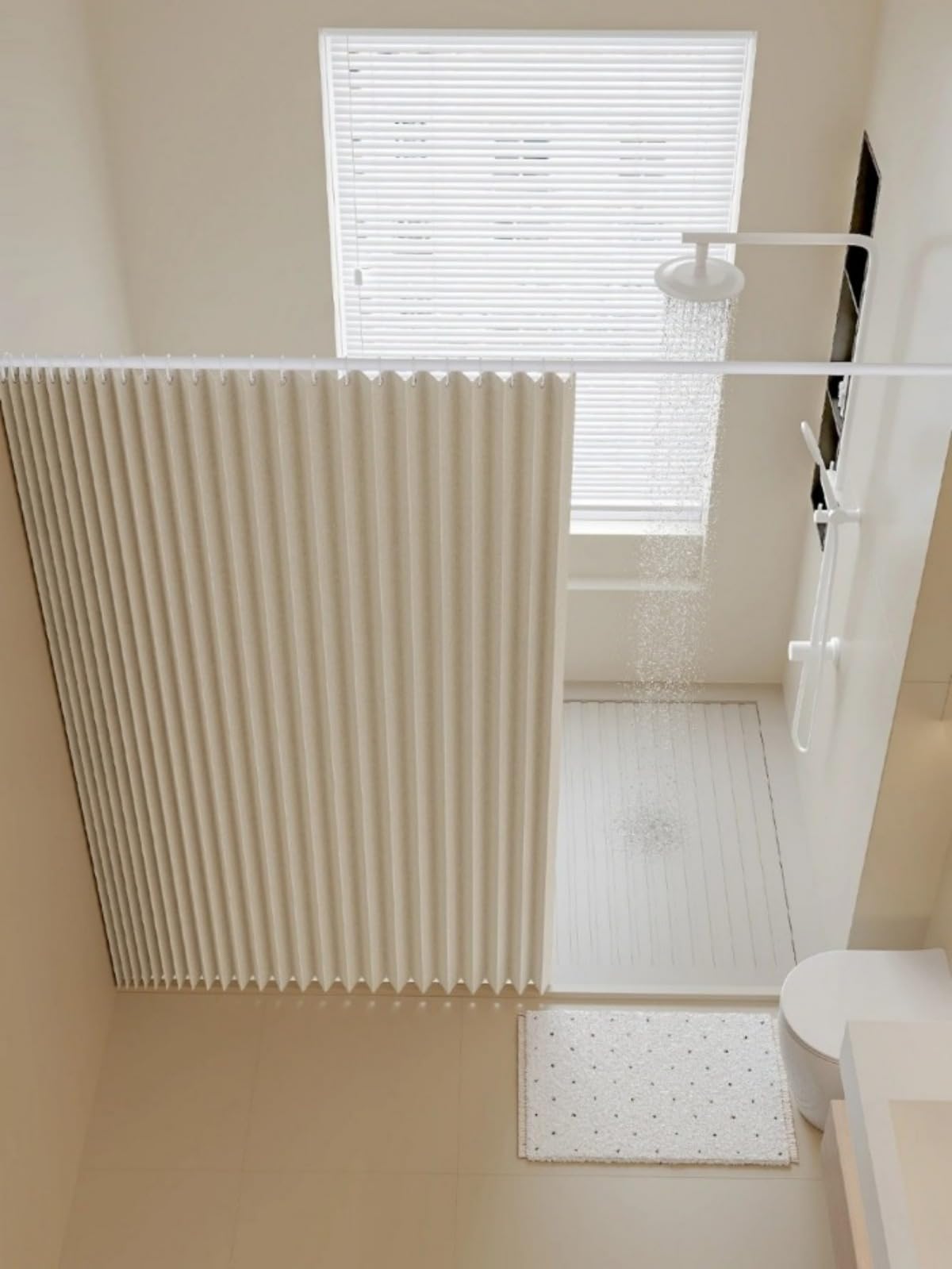 KAROMIX こみトレ35 来雪ちゃんBIGシャワーカーテン karory KAROMIX